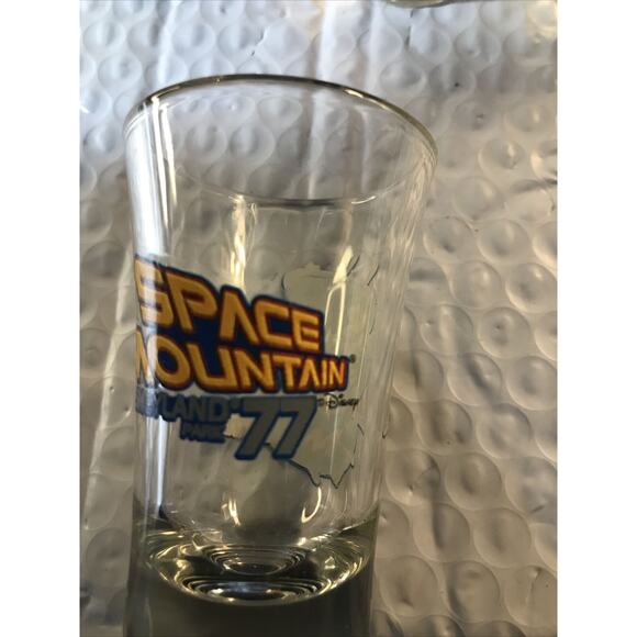 Disney Space Mountain Shot Glass set of 4 - Picture 5 of 7